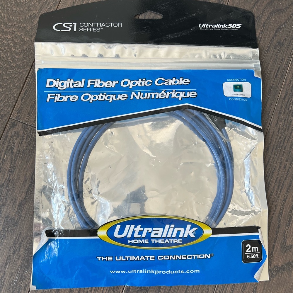 6.56‘ Digital Fiber Optic Cable